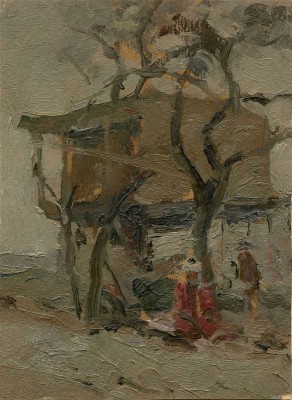 Передний Николай Александрович. В Самарканде в эвакуации